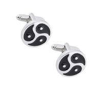 VALICLUD Gemelos De Tai Chi Accesorios Para Hombres Cufflinks De Aleación Para Bodas Formales