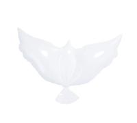 VALICLUD Globo de Paloma Grande de Aluminio Decoración para Bodas y Funerales Globo Conmemorativo para Liberar Aire Adecuado para Fiestas al Aire Libre Comuniones y Cumpleaños