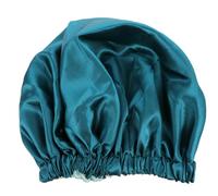 VALICLUD Gorro para Dormir de Satén de Doble Capa Grande Gorro de Cuidado Capilar con Banda Elástica para Mujer para Uso Nocturno