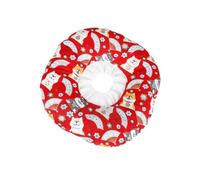 VALICLUD Gorro para Perro Pequeño Rojo Talla S Collar Antilamidos Ajustable para Mascotas Funda Protectora Transpirable para Recuperación Postoperatoria y Prevención de Mordeduras y