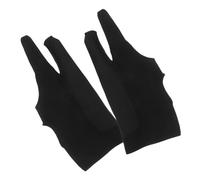 VALICLUD Guantes de Pintura Guante de Dibujo Digital Dos Dedos para Tableta Gráfica Apto para Mano Derecha Izquierda Casa o Estudio
