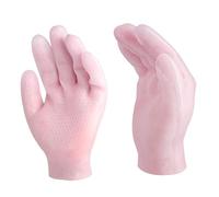 VALICLUD Guantes Hidratantes Sebs para Mujer Que Retienen la Humedad y Suavizan las Manos, Ideales para Cuidado de Manos en Spa y Uso Diario Antideslizante Rosa