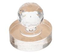 VALICLUD Herramienta Dispensadora de Paleta y Molde de Sello para Prensar Sombras de Ojos, 1 Unidad, Tamaño 30 Mm, Acrílico Transparente, para Maquillaje de Ojos y Creación de Sombras