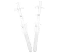 VALICLUD Homogeneizador de Tejidos de Vidrio 2Ml, Herramienta para Molienda de Tejidos en Laboratorio, Pack de 2 Piezas para Investigación