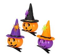 VALICLUD Horquilla De Sombrero De Calabaza Para Halloween Pinzas Pelo De Fiesta Juego De Pinzas Pelo Pequeñas Horquilla De Araña Pequeña Materiales Para De Halloween Para Fiestas