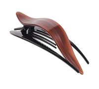 VALICLUD Horquilla Francesa De Acetato Pinzas Planas Para Peinar El Cabello Fino Pinza Antiarrugas Grande Para Mujer Para Eventos Formales y Diarios