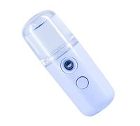 VALICLUD Humidificador Facial Portátil y Ligero de 30ml Carga Usb, Rociador de Belleza de Plástico para Hidratación en Oficina y Yoga