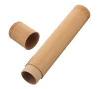 VALICLUD Humidor de Viaje Tubo de Cigarro de Bambú Sellado Portátil Cigarro Diámetro 18 CM Altura 14 CM Estuche Reutilizable para Almacenamiento y Protección contra Humedad Accesorio