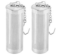 VALICLUD Infusor de Té de Acero Inoxidable Resistente al Calor Filtro de Malla Fina, 2 Piezas para Hogar y Oficina, Diseño Compacto y Duradero