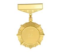 VALICLUD insignia de medalla de metal pin de broche medallas para premios medallas de gimnasia estudiantes de medalla accesorios de disfraces militares Aleación de zinc Golden