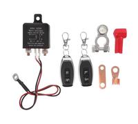 VALICLUD Interruptor de Corte Remoto para Coche Disyuntor Automático con Protección Térmica Kit de Relé Desconector Manual para Batería de Vehículo Fusible Reseteable para Coches Caravanas