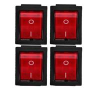 VALICLUD Interruptor de Generador de Gasolina 4 Pines 4 Unidades Resistente al Calor Impacto Fácil Instalación Compatible Generadores 2-3Kw y 5-8Kw para Uso Industrial y Doméstico