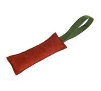 VALICLUD Juguete Interactivo para Perros Dos Asas de Cuero Resistente Marrón para Entrenamiento y Satisfacción del Instinto de Caza en Cachorros