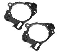 VALICLUD Juntas para Altavoz de Puerta Delantera 2020-2023, Espaciadores de Montaje de Plástico Antivibración, Anillos Adaptadores para Altavoces de Audio de Coche, 1 Par