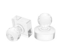 VALICLUD Kit 2 Piezas Sello De Maquillaje De Sombras De Ojos y Prensa De Polvo, Moldes Cuadrados 9 Compartimentos y Redondos 27mm, Herramienta Para Reparación y Prensado, Uso Profesional y Viaje