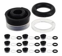 VALICLUD Kit de 40 Juntas Hidráulicas para Gato de Piso, Sellos de Repuesto para Gato Hidráulico de 3 Toneladas, Accesorios para Reparación Automotriz, Incluye 5 Juegos de Sellos