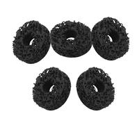 VALICLUD Kit de Limpieza de Bujes de Freno para Coche 5 Discos de Amoladora de Plástico Resistente Herramienta para Eliminación Rápida de Óxido y Pulido de Cubos de Rueda Compatible