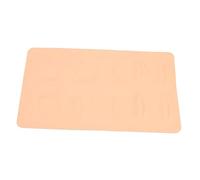 VALICLUD Kit De Práctica De Maquillaje Piel De Silicona Para Práctica De Tatuajes En 3D Gel De Sílice Marrón Claro