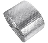 VALICLUD Lámina Aislante Térmica Reflectante de Burbujas Doble en Color Plata, Fácil de Cortar y Resistente para Aislamiento de Casas y Calentadores de Agua