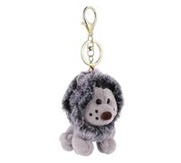 VALICLUD León de Peluche Gris Colgante Decorativo para Bolso y Llaves Diseño Único y Duradero Accesorio Atractivo para Diario