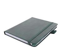 VALICLUD Libreta de Direcciones Pequeña de Pu Verde Correa y Soporte para Bolígrafo, Ligera y Práctica para Almacenar Números Telefónicos y Direcciones