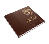 VALICLUD Libro De Exhibición De Colores De Uñas 120 Puntas, Tabla De Muestras Para Esmalte Gel Uñas, Diy En Salón