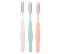 VALICLUD Lima para Pies de Acero Inoxidable 3 Unidades Diseño Ergonómico para Precisión entre Dedos y Removedor de Callos Piel Muerta