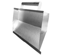 VALICLUD Llana de Acero Inoxidable para Albañilería, Herramienta Manual Multifuncional para Acabado de Paneles de Yeso, Alisado y Enlucido de Paredes Interiores, Herramienta de Hormigón