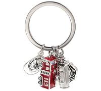 VALICLUD Llavero De Bombero 3D Camión De Bomberos con Sombrero De Seguridad Llavero Decorativo para Llaves Bolsos Regalo para Bomberos Y Aficionados