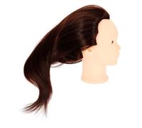 VALICLUD Maniquí para Peluquería con Natural Modelo de Entrenamiento para Estilizado de Pelucas para Estudiantes de Cosmetología