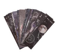 VALICLUD Marcapáginas de Papel Temática Espacial, 60 Unidades, Separadores para Libros Decorativos, Etiquetas para Estudiantes y Material Escolar, Kit DIY para Oficina y Lectura