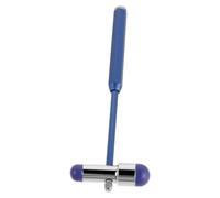 VALICLUD Martillo de Diagnóstico Médico Multifuncional de Doble Cabezal Morado Herramienta Manual para Exámenes Neurológicos y Pruebas de Reflejos de Rodilla Dispositivo Portátil para