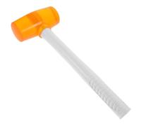 VALICLUD Martillo De Goma a Prueba De Golpes Mallet De Goma De Construcción Martillo De Estacas De Tienda Pisos Suaves De Mazos Reparar Mazos Caqui El Plastico