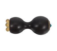 VALICLUD Masajeador Facial para Ojos de Madera Natural de Sándalo Barra Aplicadora en Forma de Loto Herramienta de Acupresión y Gua Sha Compacta para Masaje y Cuidado del Contorno Ocular