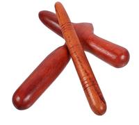 VALICLUD Masajeadores Portátiles de Madera para Pies 2 Piezas Rodillo y Bastón de Masaje Multifuncional Práctico Herramienta de Masaje Puntual para Reflexología y Alivio de Fatiga Hogar