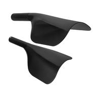 VALICLUD Mascarilla Protectora para Peluquería 2 Piezas Tamaño Medio Escudo Plástico Mango para Proteger Rostro y Ojos Durante Teñido y Aplicación de Laca en Salón o Casa