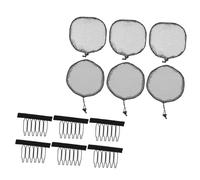 VALICLUD Material De Malla Para Pelucas Redecilla Elástica Cabello Funda Transpirable Para Pelucas Accesorio Pelo Para Crear Moños y Estilos Diy Casa