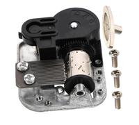 VALICLUD Mecanismo Musical de Cuerda para Caja Musical Pequeña, Movimiento Manual Sonido Internacional, Plástico Resistente para Fabricación DIY, Accesorio para Artesanía y Decoración