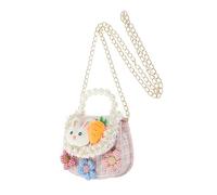 VALICLUD Mini Bolso Flores Bolso Bandolera para Niñas para Diario Escuela o Fiestas Material y para Niñas De Años