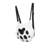 VALICLUD Mochila De Gato Diseño De Patita para Niñas Bolso De Peluche Multifuncional para Uso Diario para Cosméticos y Esenciales Diseño Suave y Acogedor