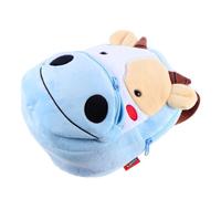 VALICLUD Mochila para Niños Pequeños De Peluche Animal Vaca Adorable, Ajustable Correas, Ligera para Escuela, Viajes y Uso Diario, Tamaño Compacto