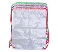 VALICLUD Mochilas De Cuerdas Bolsa De Almacenamiento Transparente Cordón Resistente Al Agua Práctica