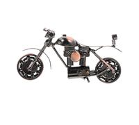 VALICLUD Modelo de Motocicleta de Hierro Retro para Decoración del Hogar Escultura Metálica Artística Vintage Coleccionable y Adorno Navideño Artesanal