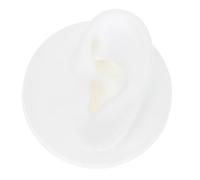 VALICLUD Modelo De Oreja De Simulación Práctica Modelo De Perforación De Oído Para Escenarios De Entrenamiento Médico De Oído Humano Diseño De Material Suave De Apoyo Para Estudio