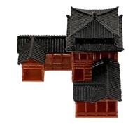 VALICLUD Modelo De Pabellón En Miniatura: Pequeña Estatua De Pabellón, Arquitectura China para Casa De Muñecas, Accesorios De Jardín De Hadas, Decoración Zen para Acuario.