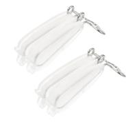 VALICLUD Moldeador Nasal Transparente para Adultos Clip para Levantar y Enderezar la Nariz Corrector Nasal de Silicona 2 Unidades Dispositivo para Moldear y Elevar Nariz Caída