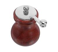 VALICLUD Molino Manual de Pimienta y Sal de Madera con Núcleo Cerámico Diseño Ergonómico Fácil de Usar para Cocina Casa Práctico y Recargable para Especias y Condimentos