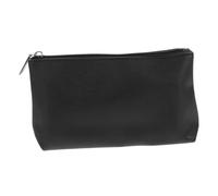 VALICLUD Monedero Flexible para Monedas y Accesorios, Bolso De Almacenamiento De Cuero Sintético, Tamaño Mediano, Color Negro, Portátil para Viajes y Uso Diario