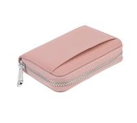 VALICLUD Monedero Grande de Tarjetero para Exteriores Bolsa para Guardar Tarjetas Cremallera Organizador Portátil de Tarjetas Tarjeteros de Mujer