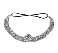 VALICLUD Mujer Con Cadena Elástica y Rhinestones Capas Accesorio De Moda Para Fiestas